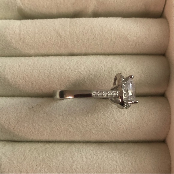 NEWπS925 heart shape ringπ size 7ππ - Picture 5 of 5